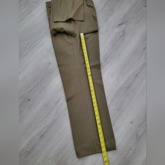 Mens Tan Dress Suit 38R - Picture 13 of 16